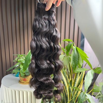 Natural Water Wave Hair Bundles Virgin Hair